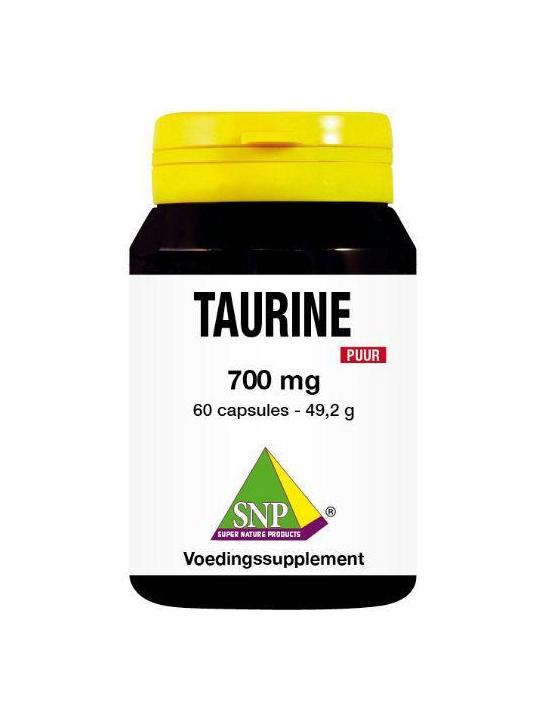 Taurine 700 mg puur