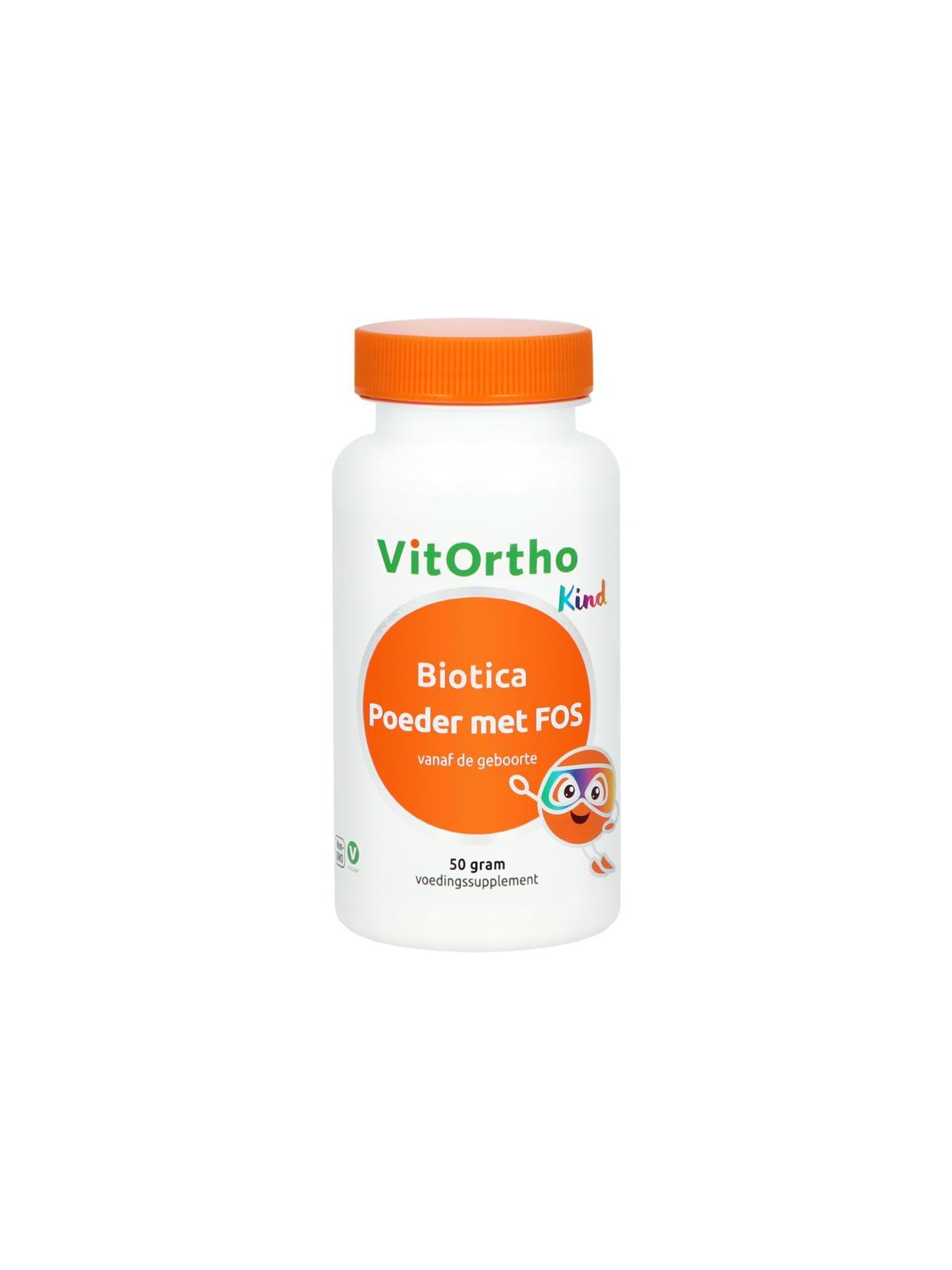 Biotica poeder met Fos kind vh probiotica