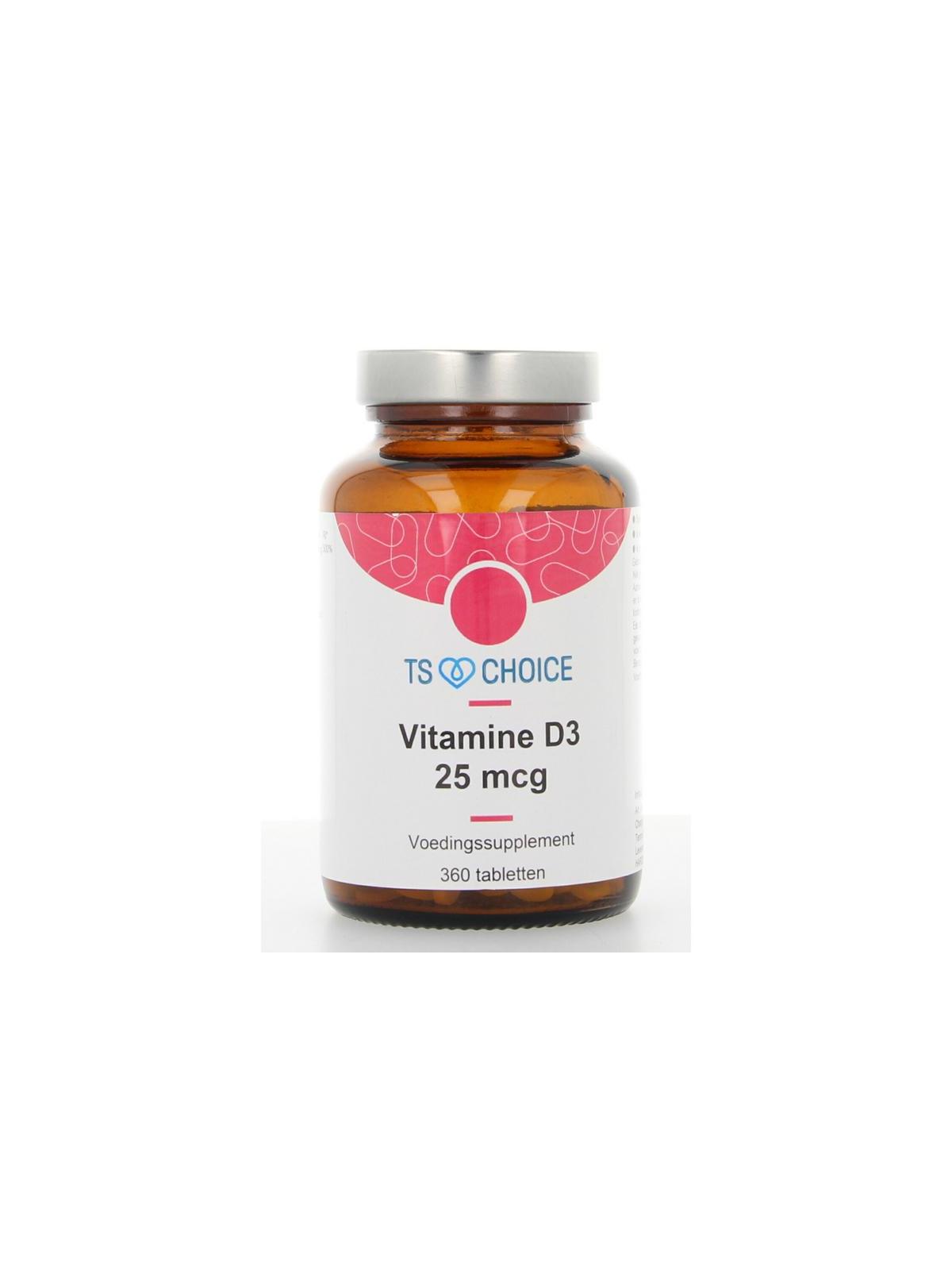 Vitamine D3 25mcg