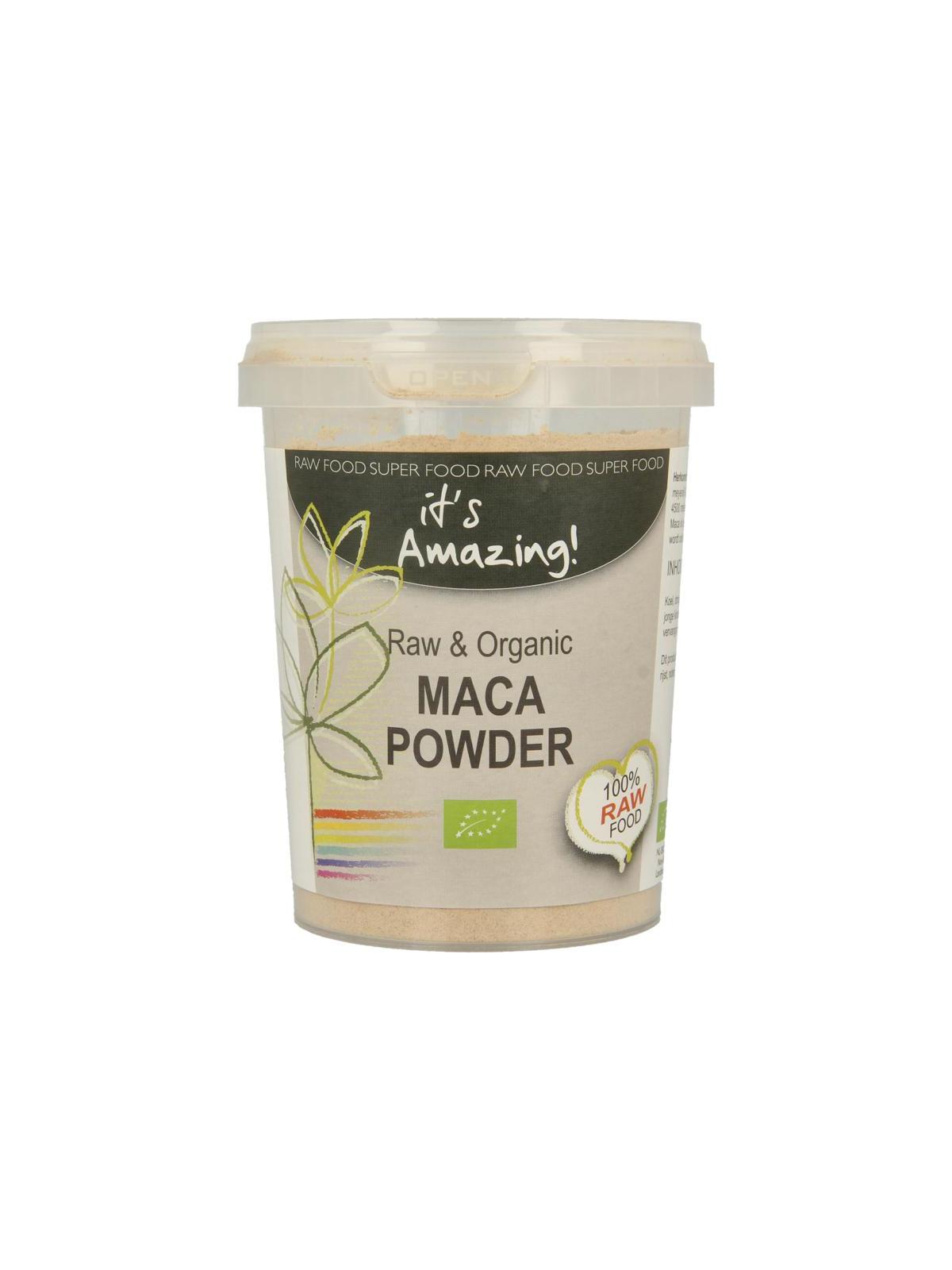 Raw & organic maca poeder bio