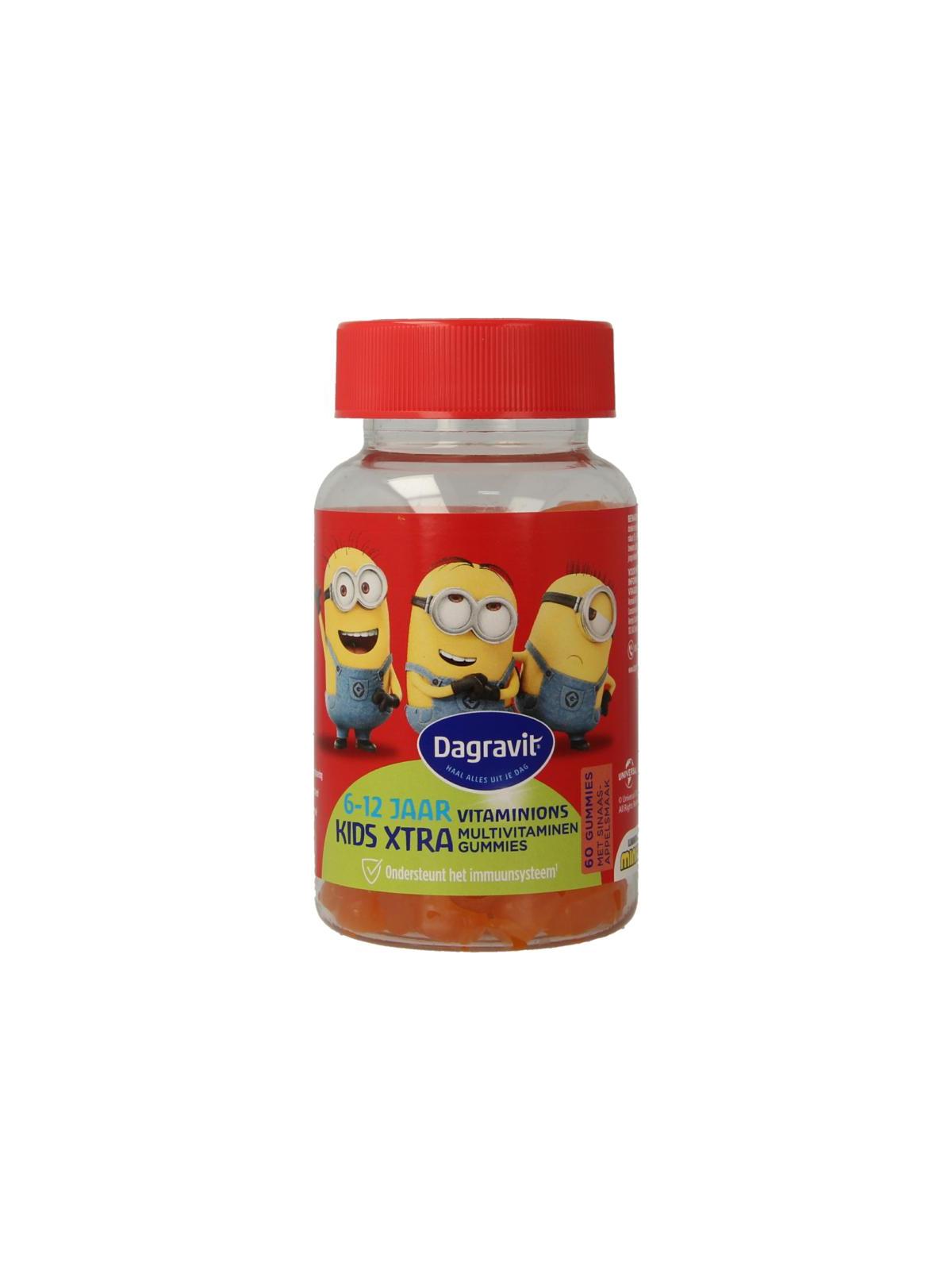 Kids-Xtra vitaminions gums 6+