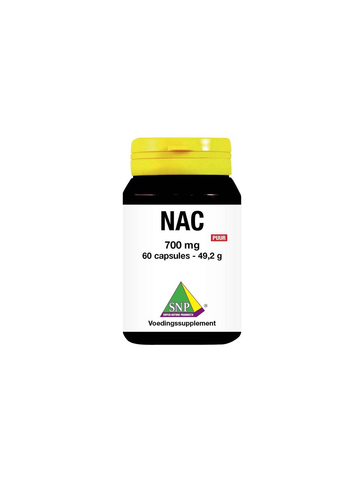 N-acetyl L-cysteine 700mg puur