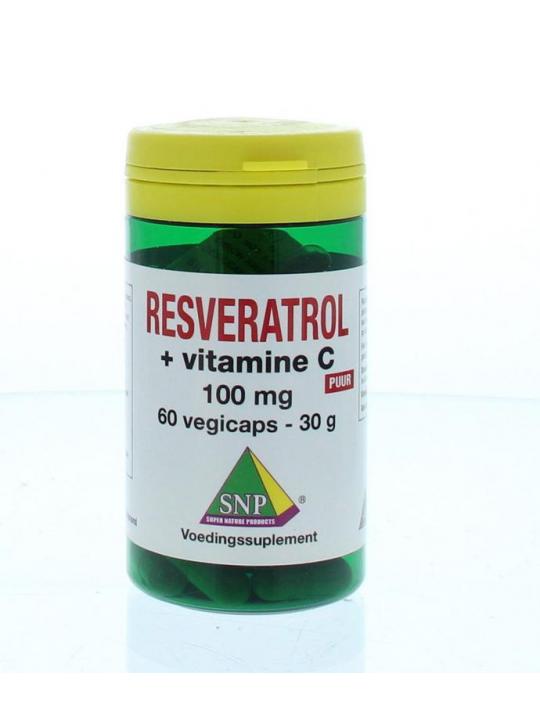 Resveratrol + Vitamine C 100mg puur