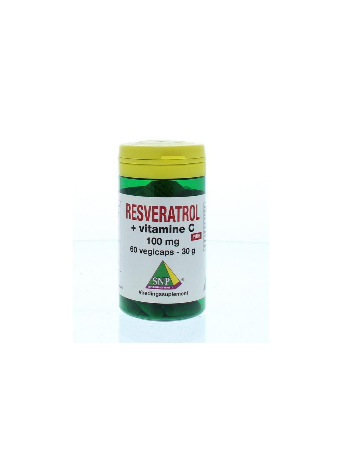 Resveratrol + Vitamine C 100mg puur