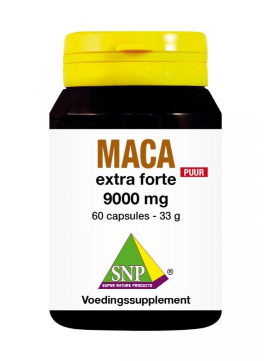 Maca extra forte 9000mg puur