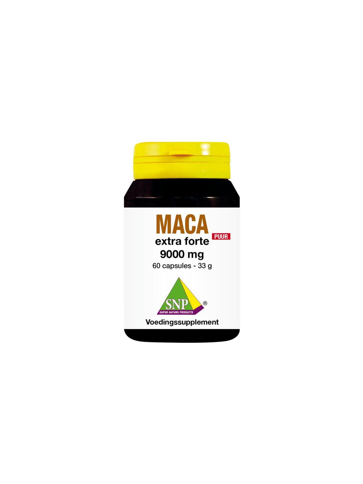 Maca extra forte 9000mg puur