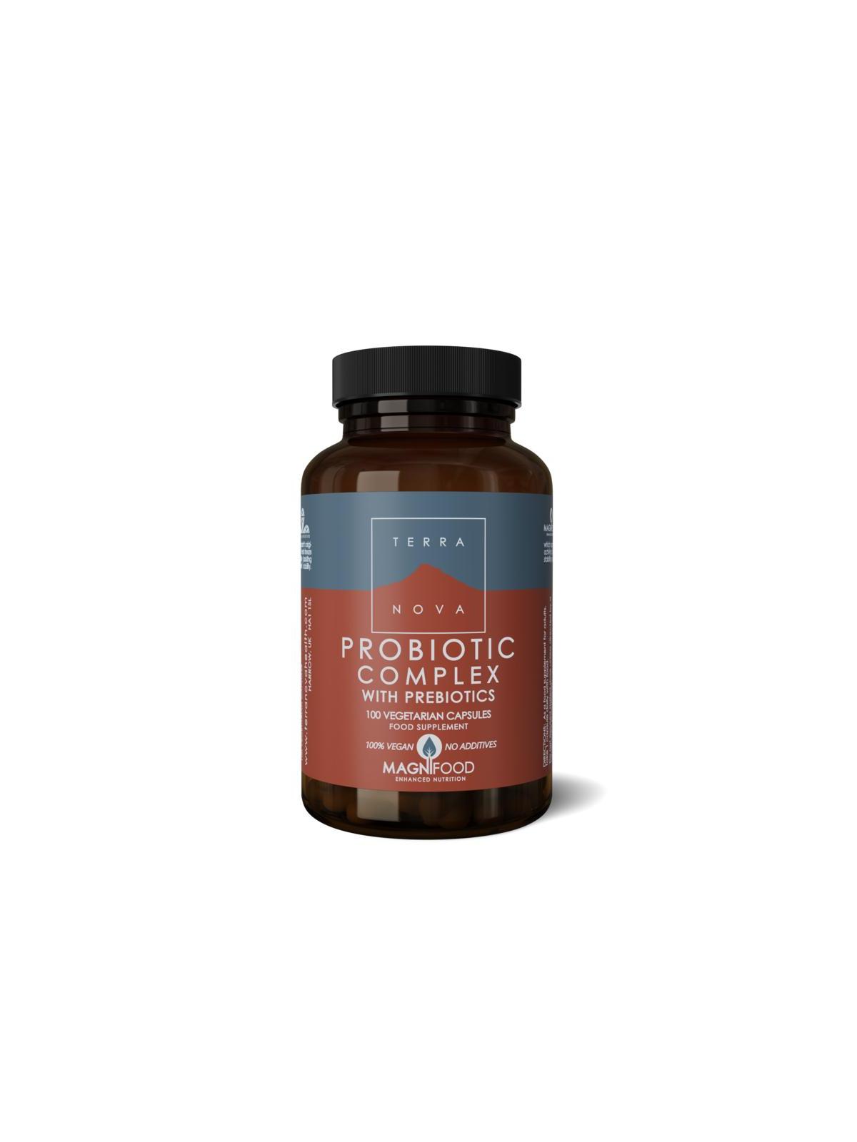 Probiotic complex with prebiotics