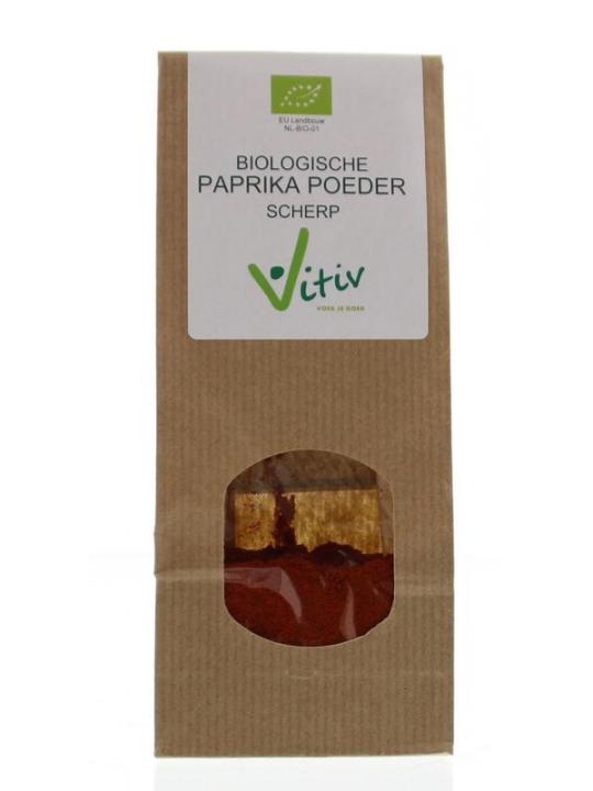 Paprika poeder scherp bio