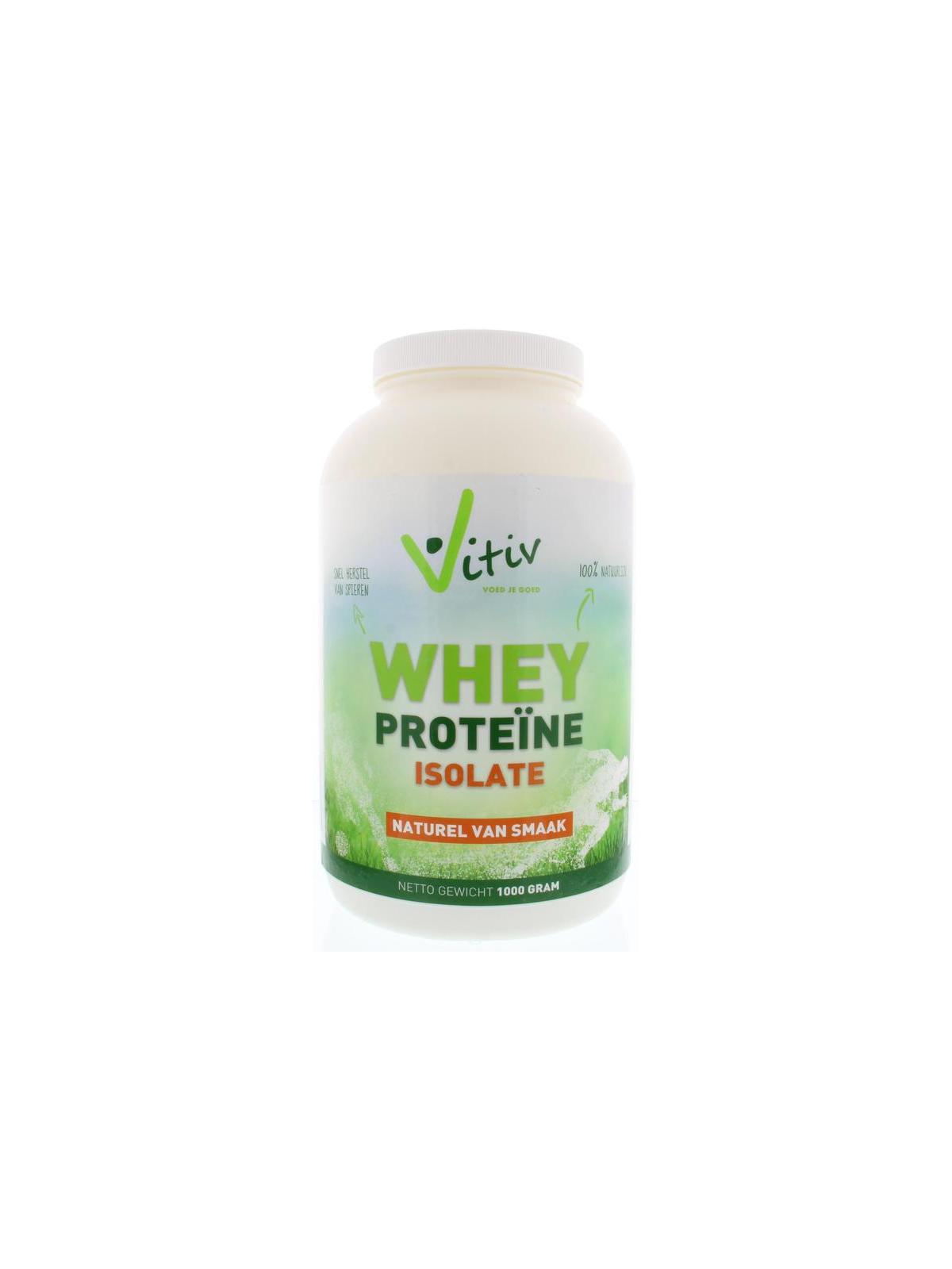 Whey proteine isolaat