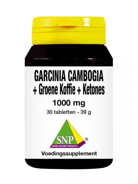 Garcinia + groene koffie + ketones