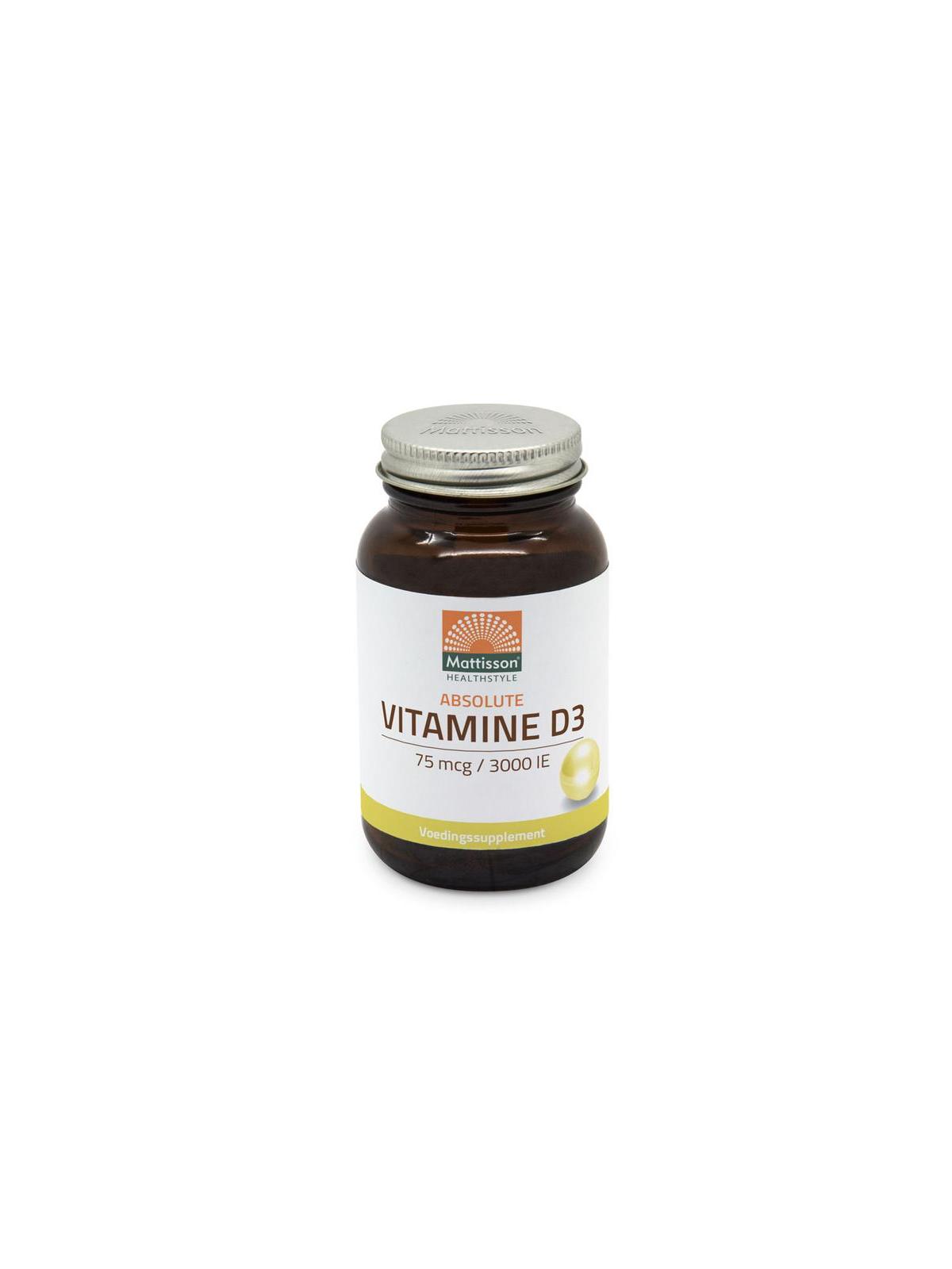 Vitamine D3 75 mcg 3000IE