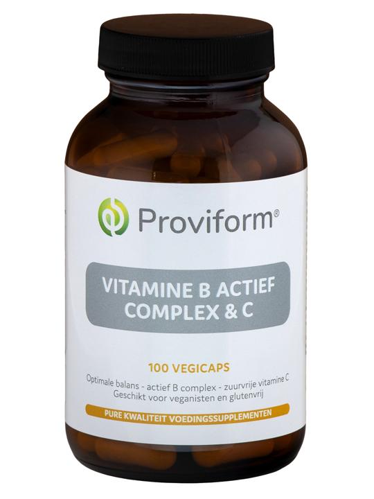 Vitamine B actief complex & C