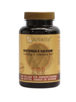 Oesterkalk 1200mg, calcium + vitamine D3