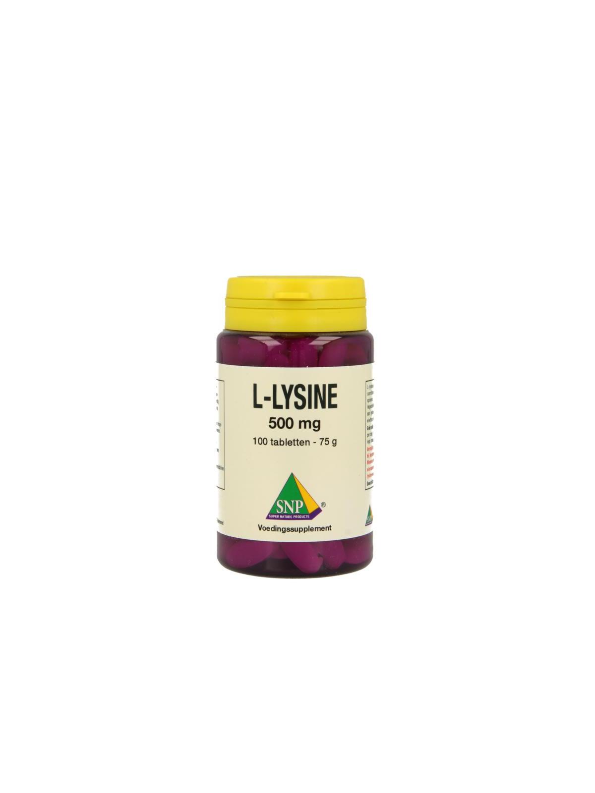 L-lysine 500mg