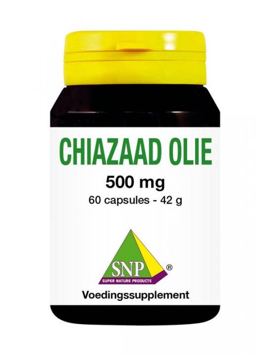 Chiazaad olie 500 mg