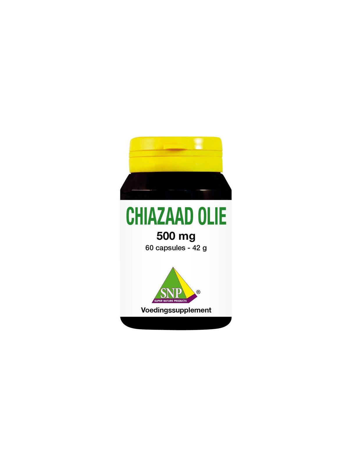 Chiazaad olie 500 mg