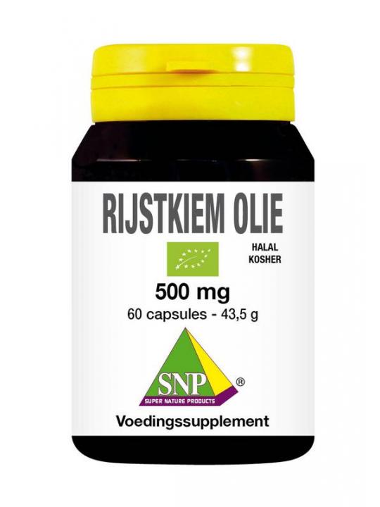 Rijstkiem olie halal kosher