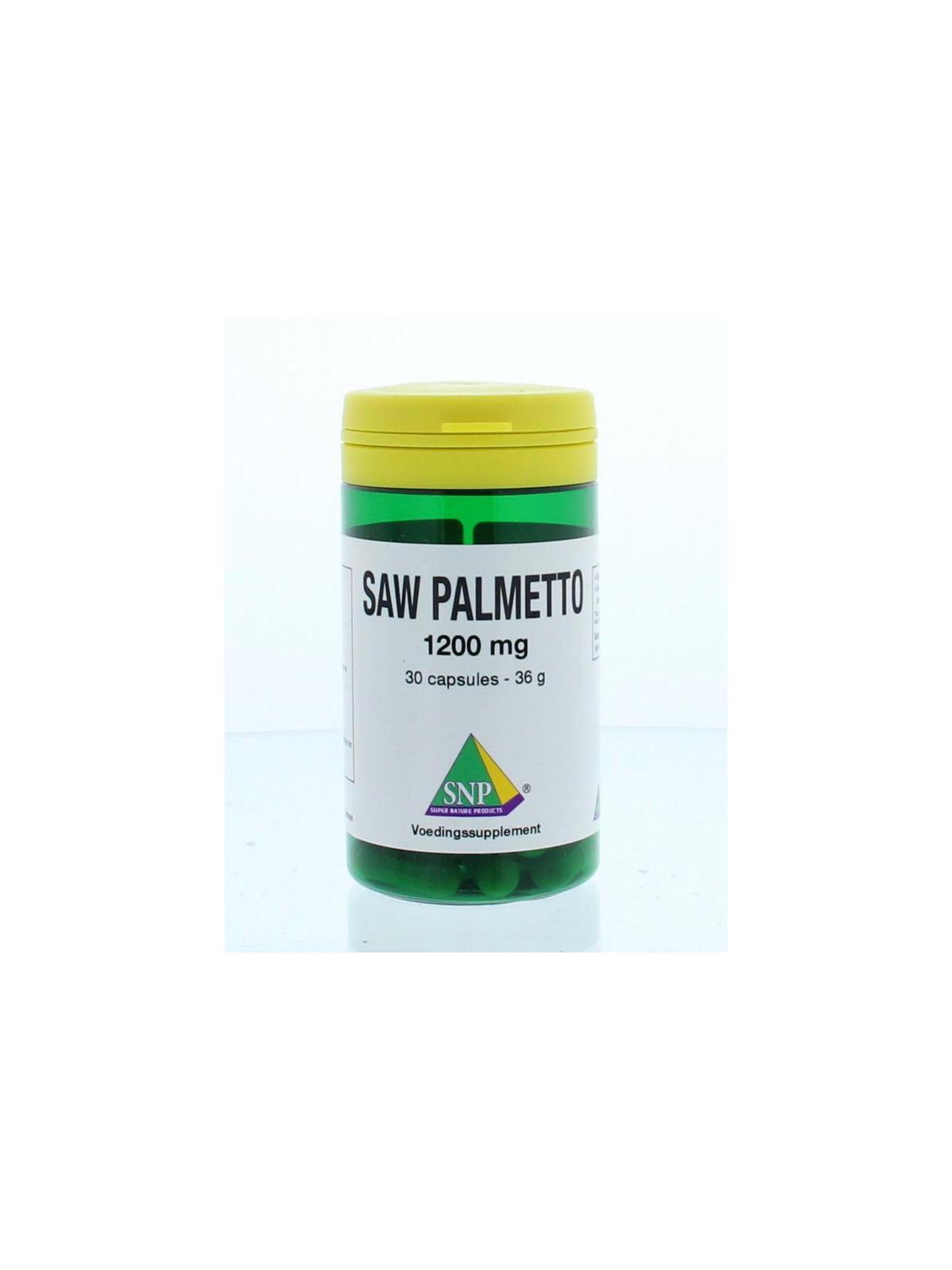 Saw palmetto 1200 mg