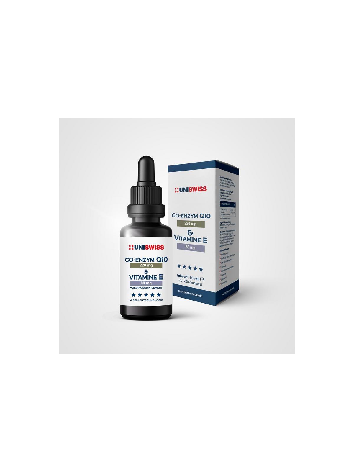 Co-Enzym Q10 en Vitamine E