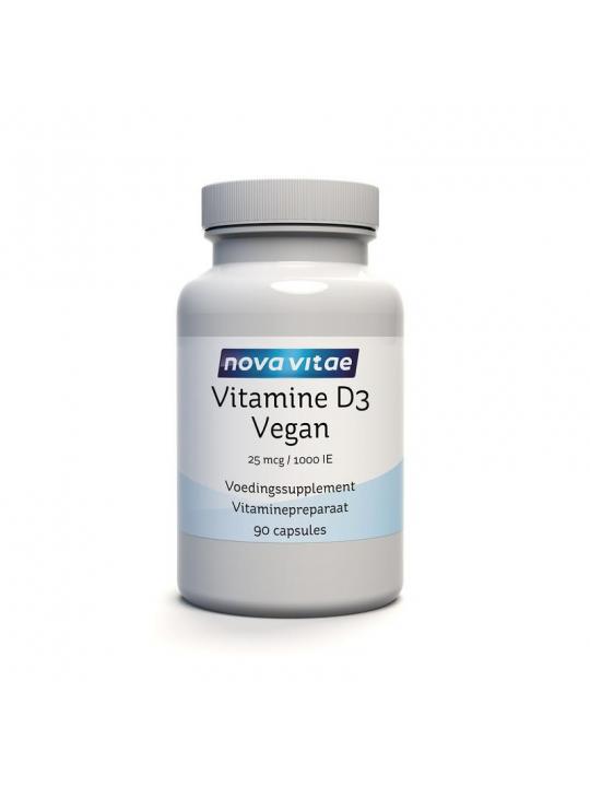 Vitamine D3 1000IE/25mcg vegan
