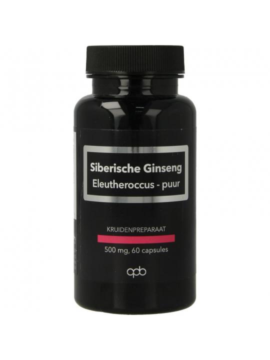 Siberische ginseng/eleutherococcus 500mg