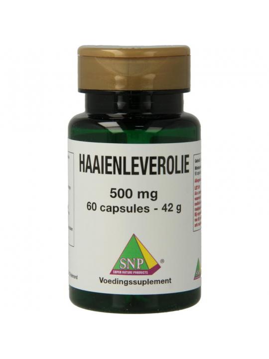 Haaienleverolie 500 mg