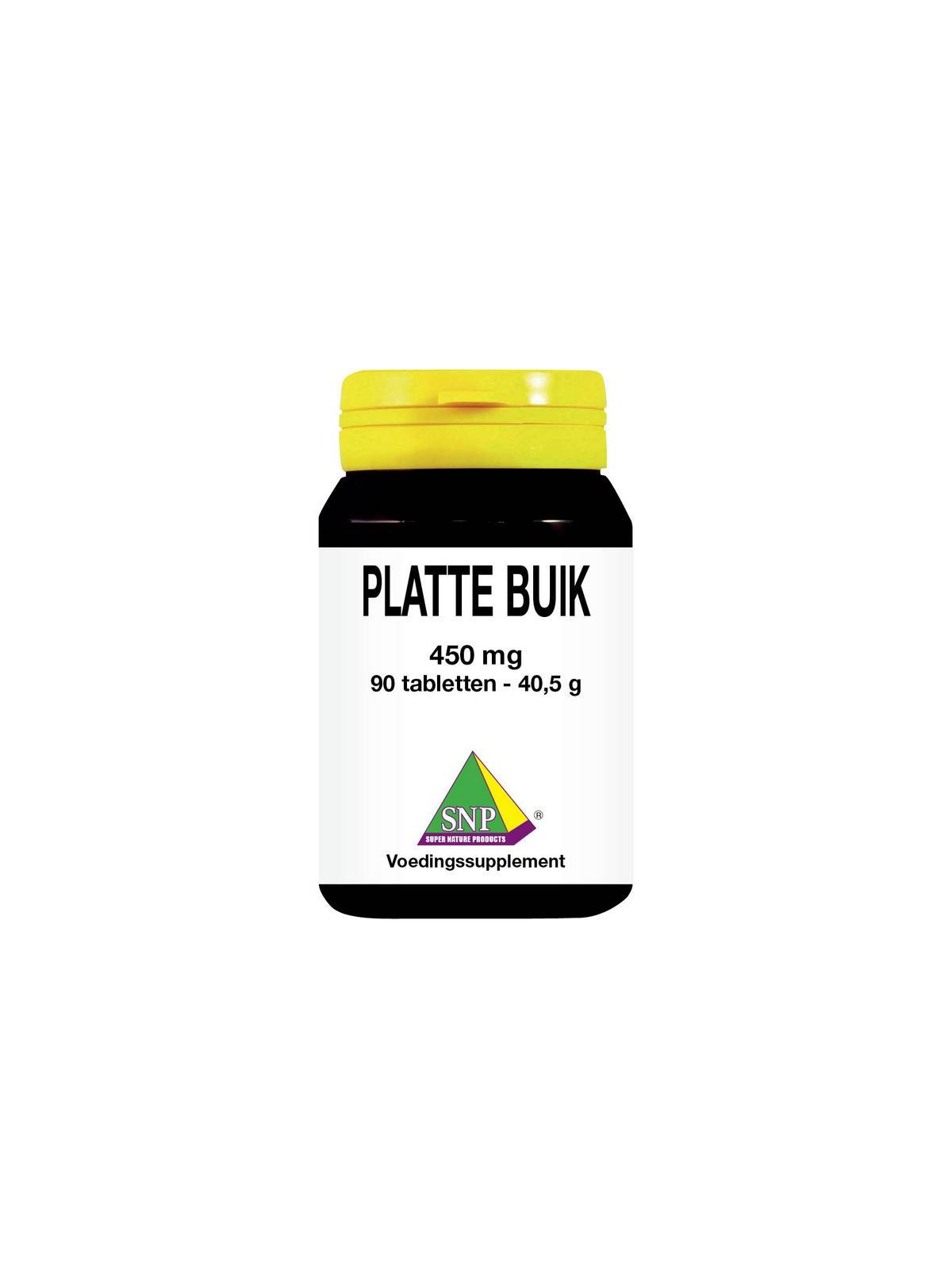 Platte buik