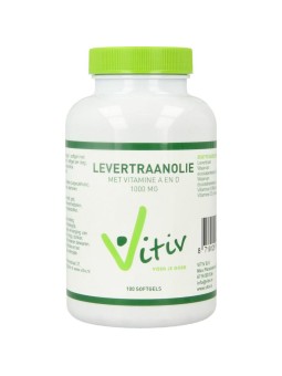Levertraanolie 1000mg vitamine A D