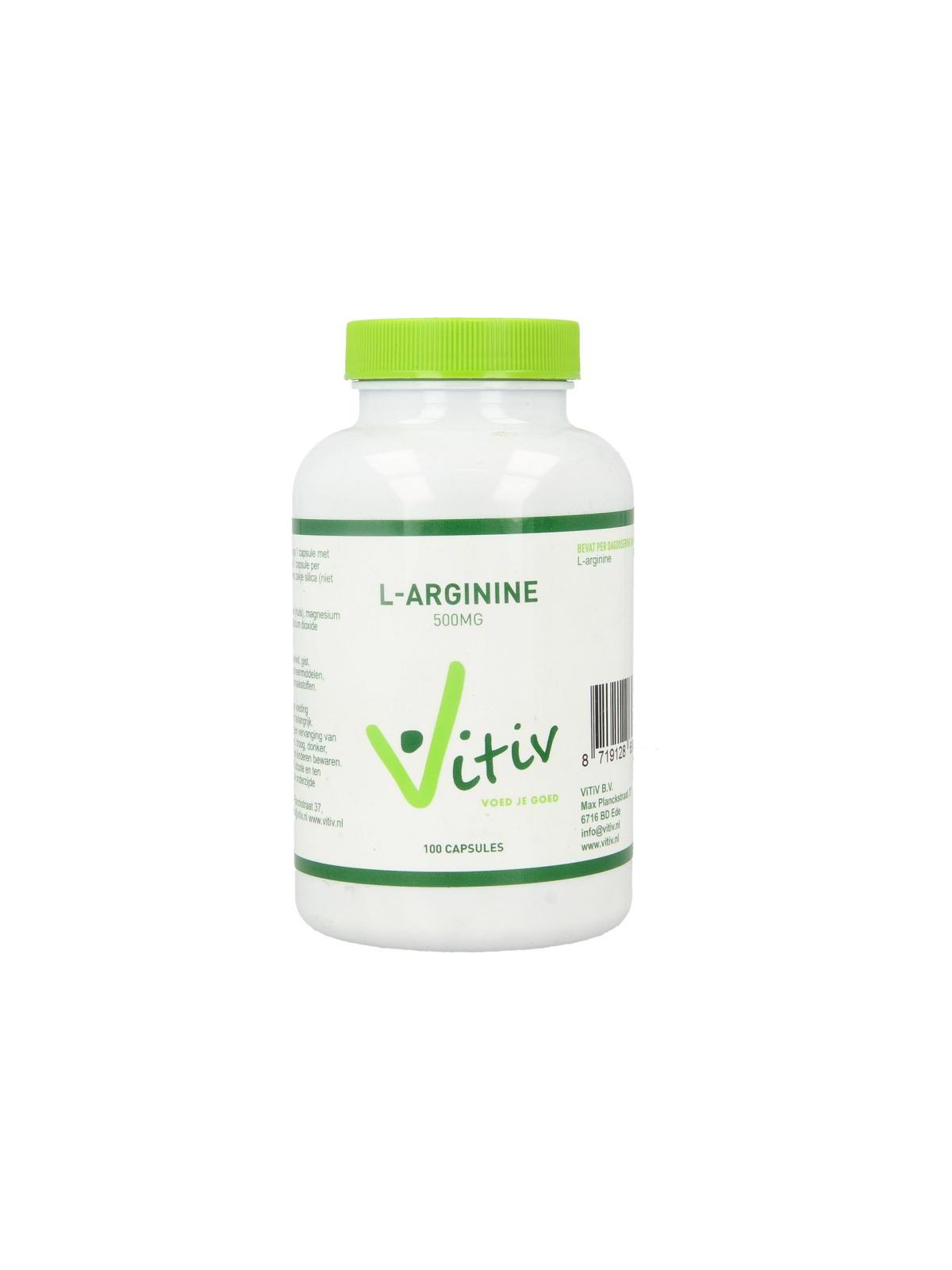 L-Arginine 500mg