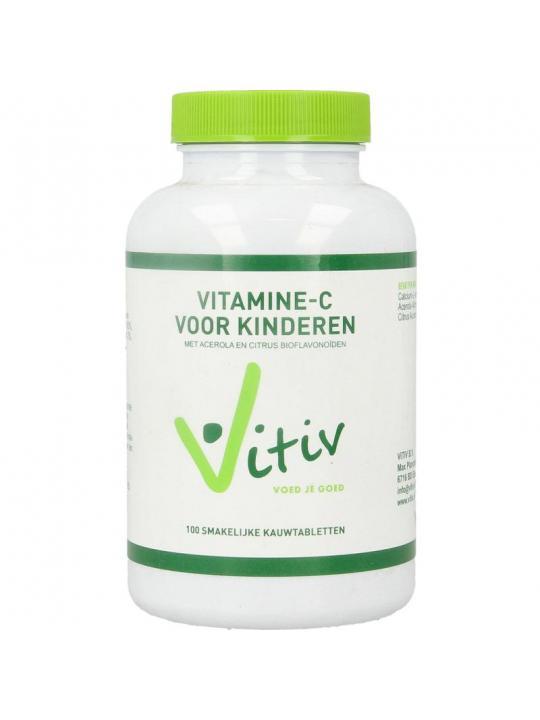 Kinder vitamine C zuurvrij 120mg