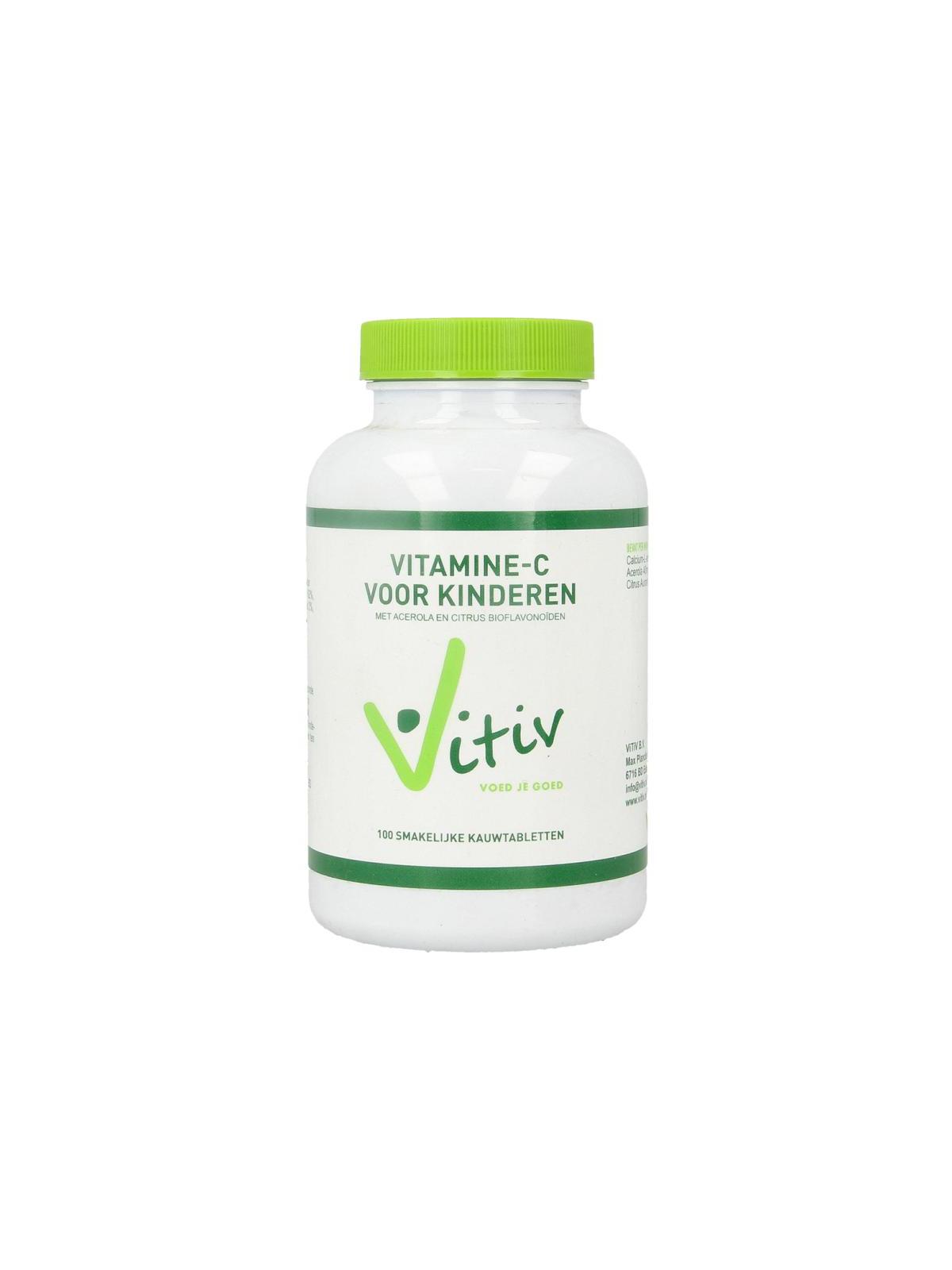 Kinder vitamine C zuurvrij 120mg