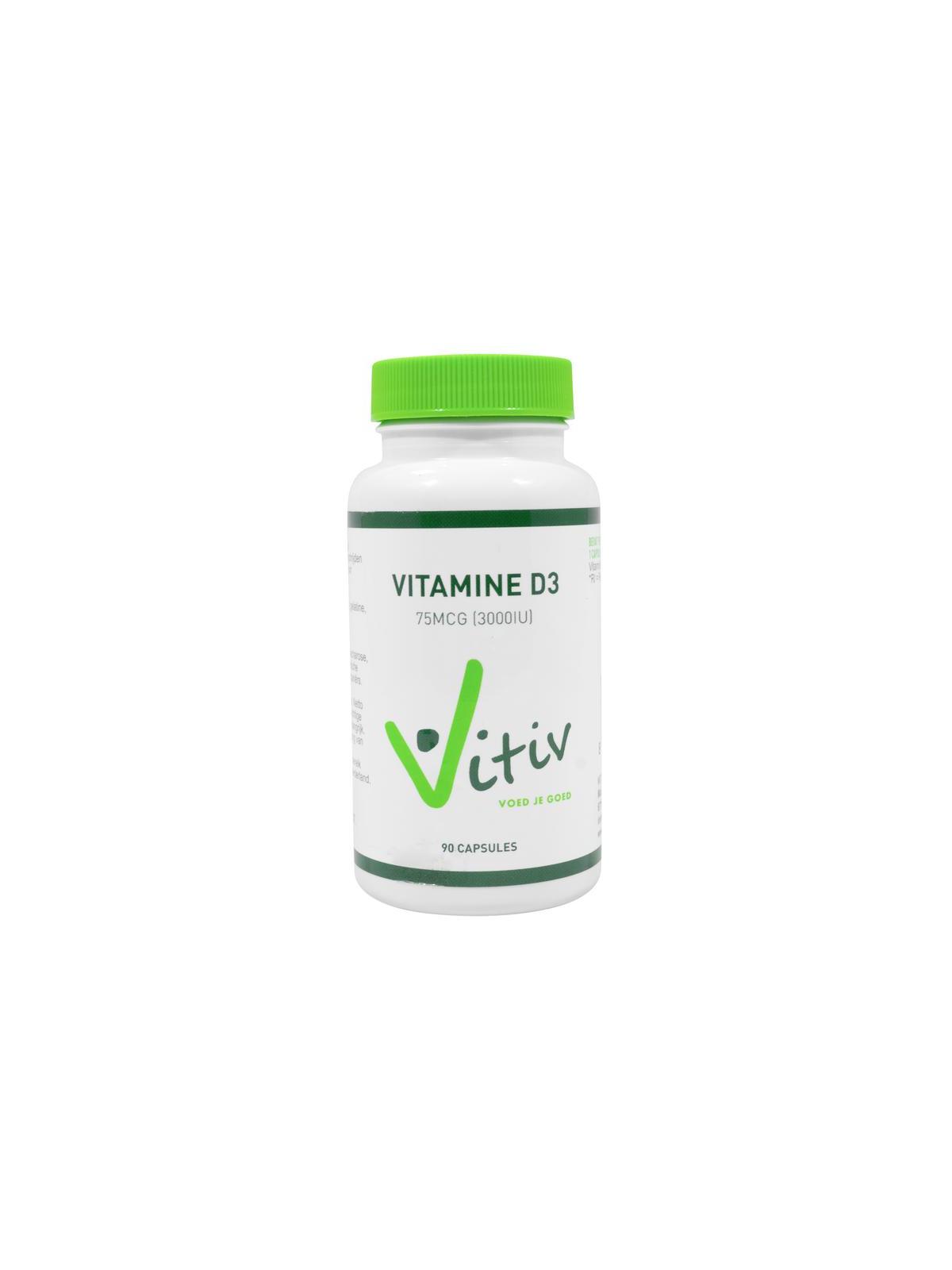 Vitamine D3 3000IU/75mcg