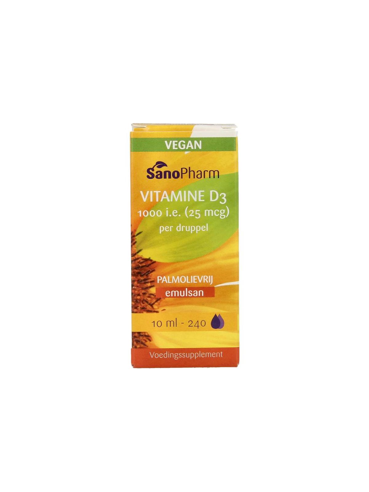 Emulsan vitamine D3 vegan