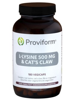 L-lysine 500mg & cat's claw