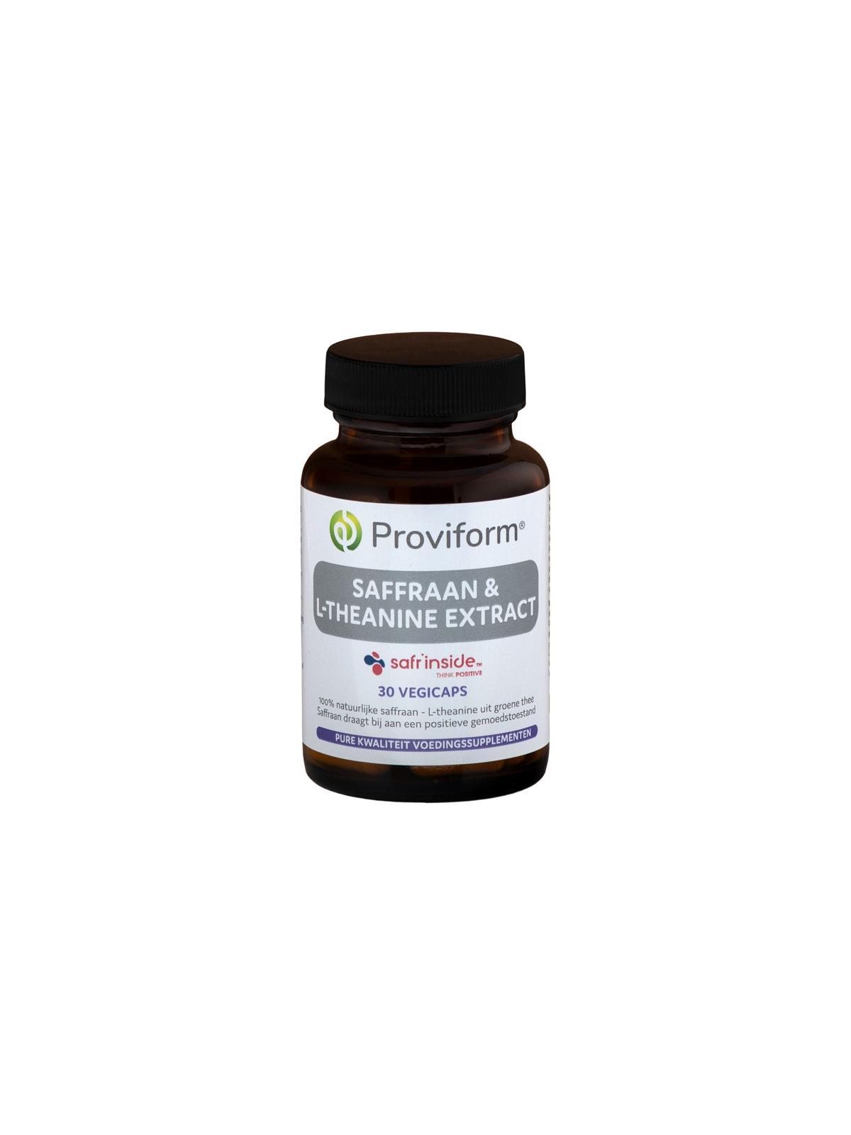 Saffraan 30 mg active & theanine 100 mg