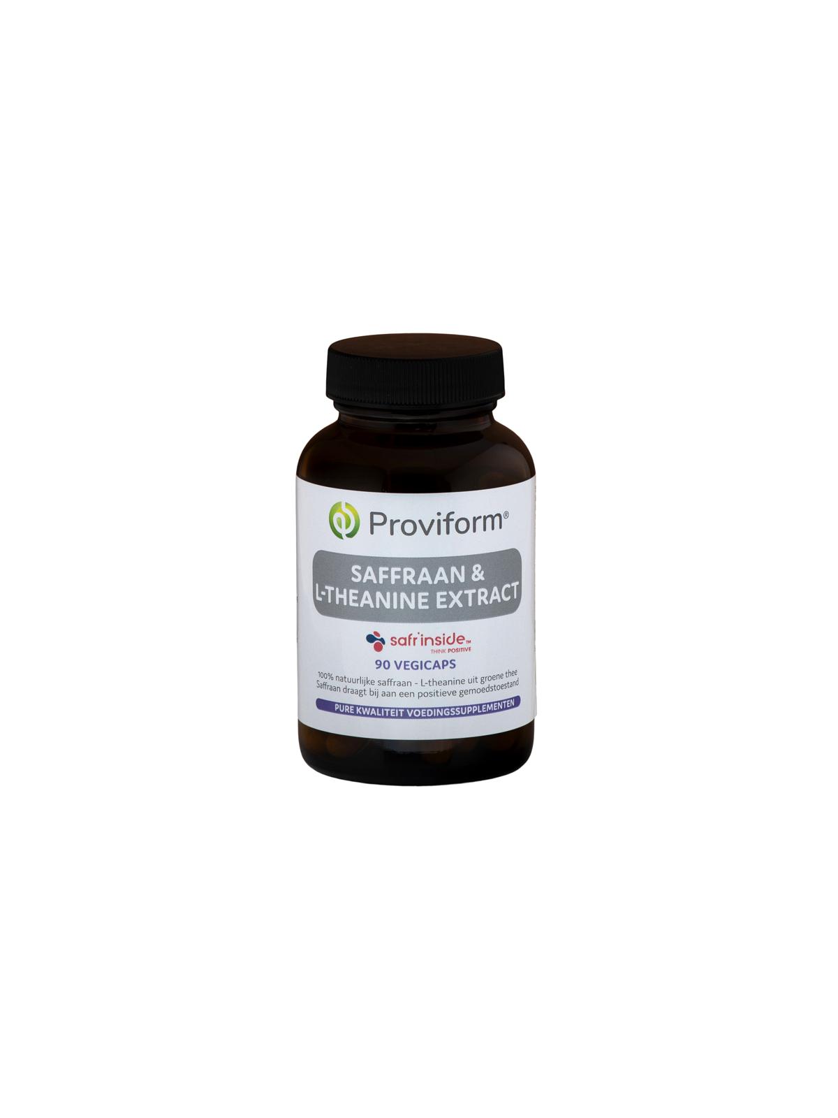 Saffraan 30 mg active & theanine 100 mg