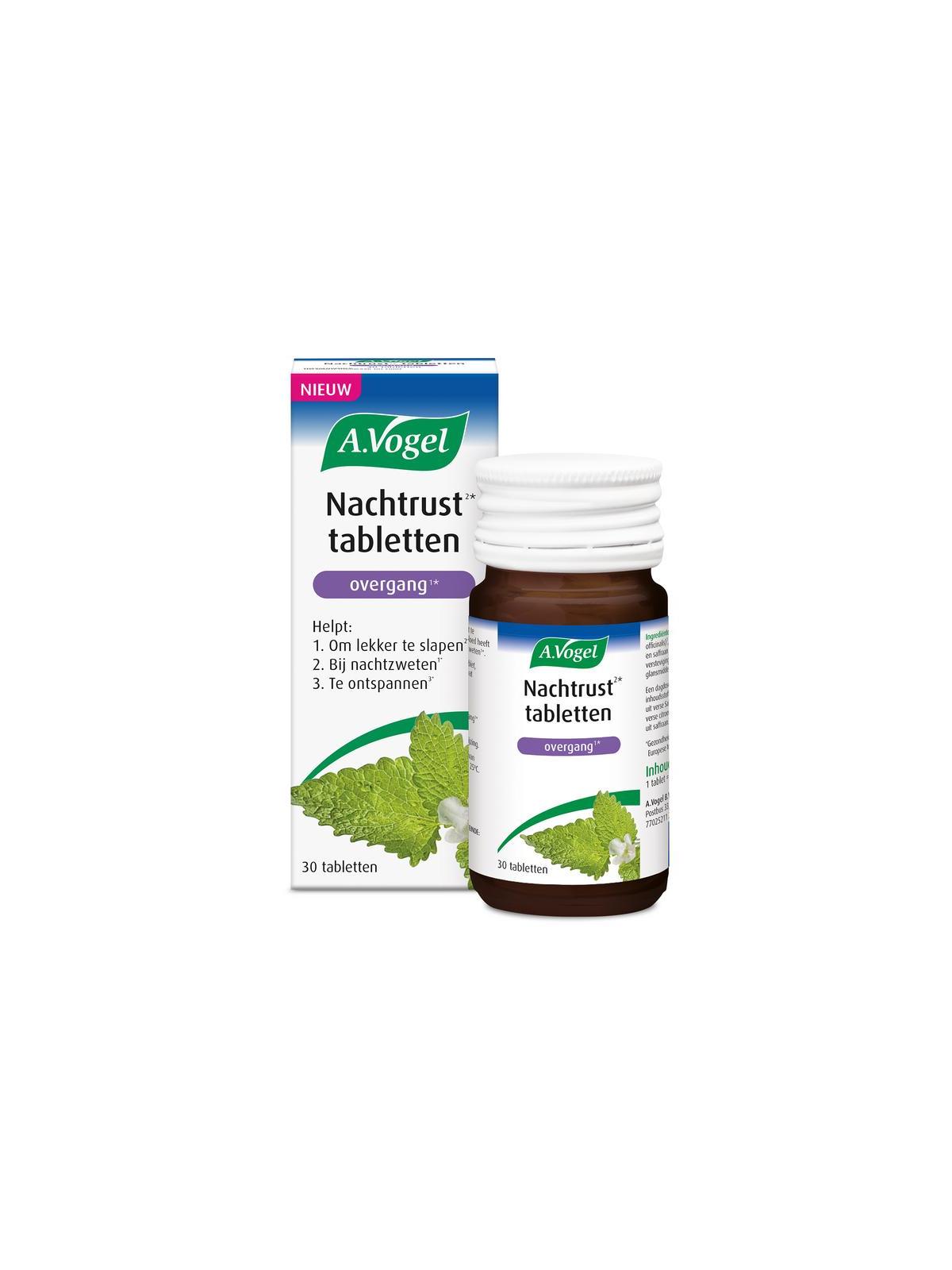 Nachtrust tabletten overgang