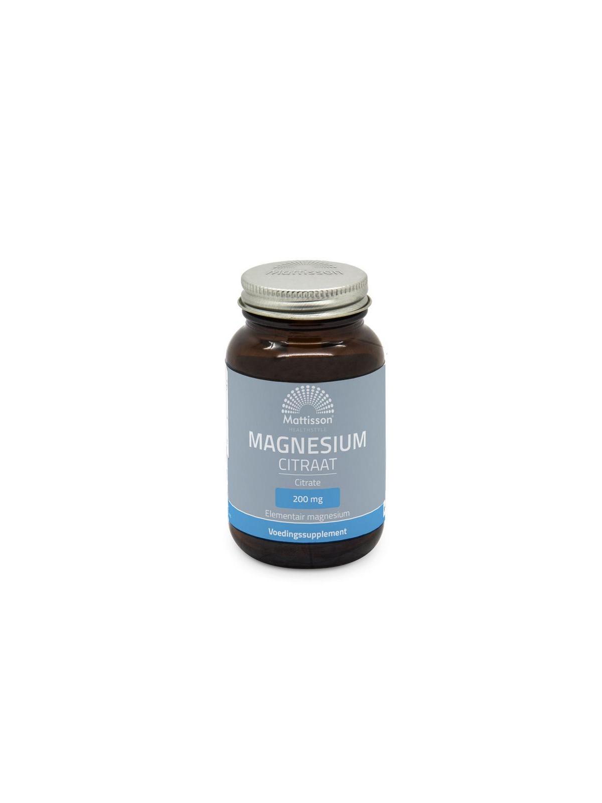 Magnesium citraat 200mg