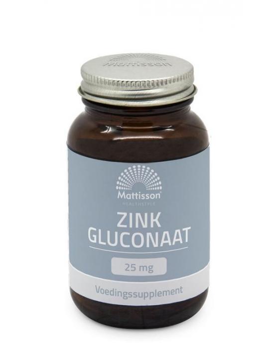 Zink gluconaat 25mg