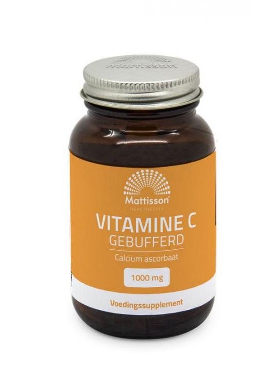 Vitamine C gebufferd 1000mg calcium ascorbaat