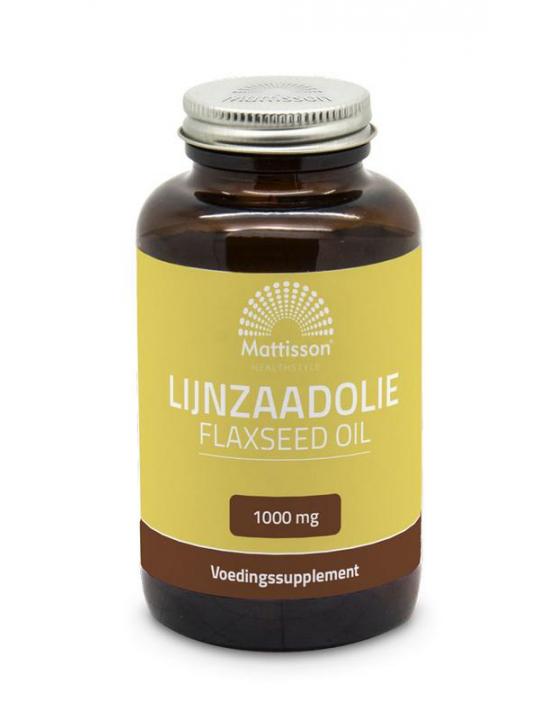 Lijnzaadolie/Flaxseed oil 1000mg