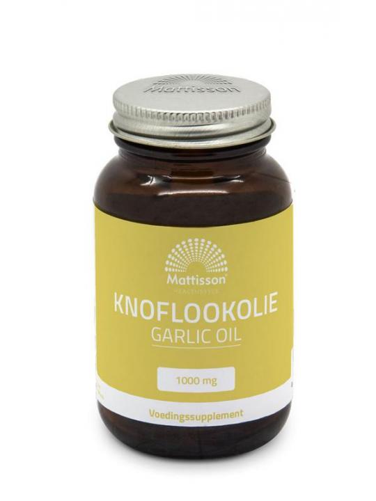 Knoflookolie/garlic oil 1000mg