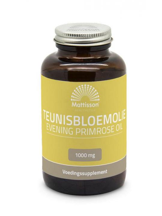 Teunisbloemolie met vitamine E 1000mg