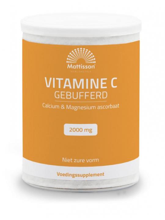 Vitamine C gebufferd calcium & magnesium ascorbaat