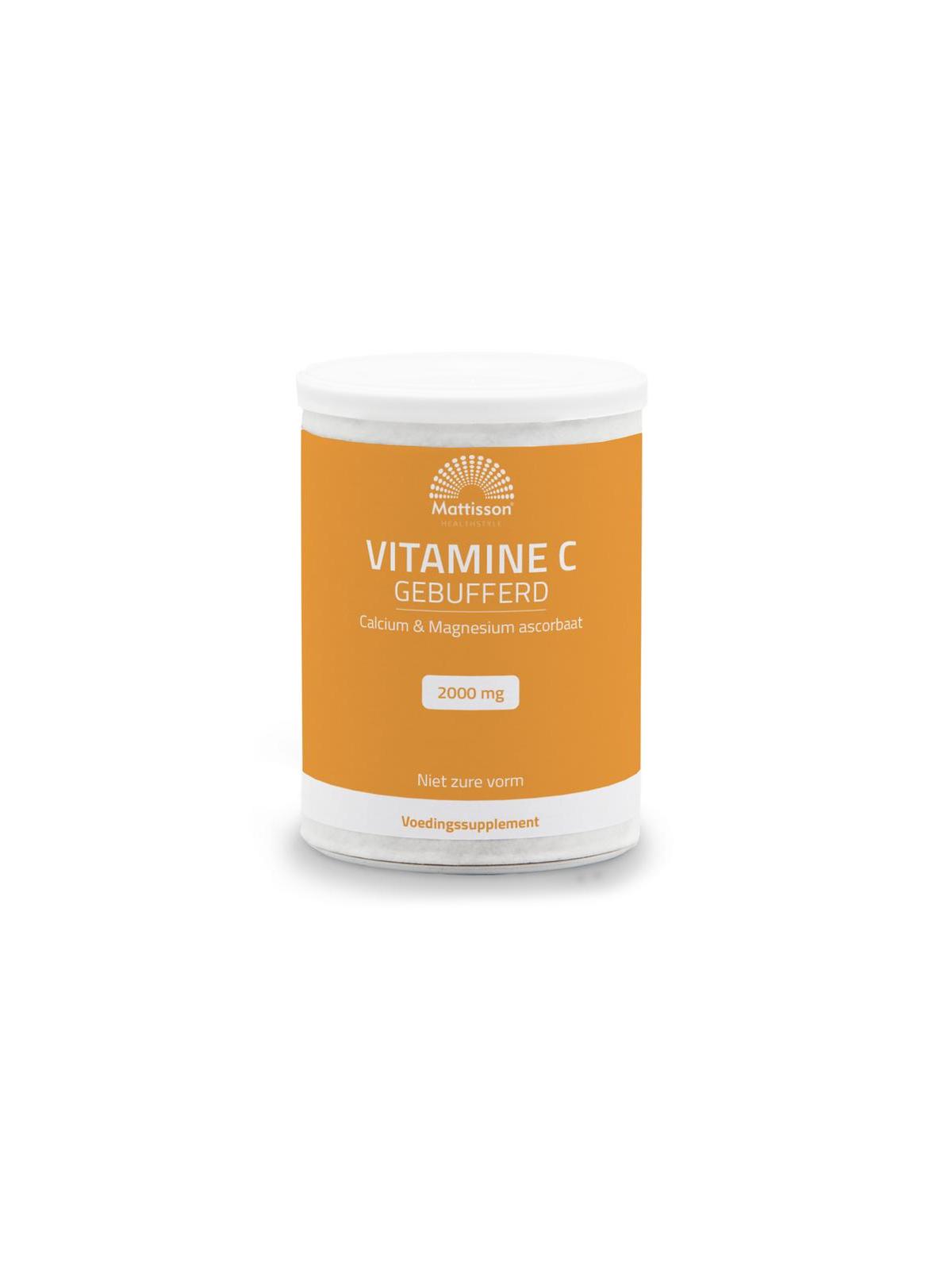 Vitamine C gebufferd calcium & magnesium ascorbaat