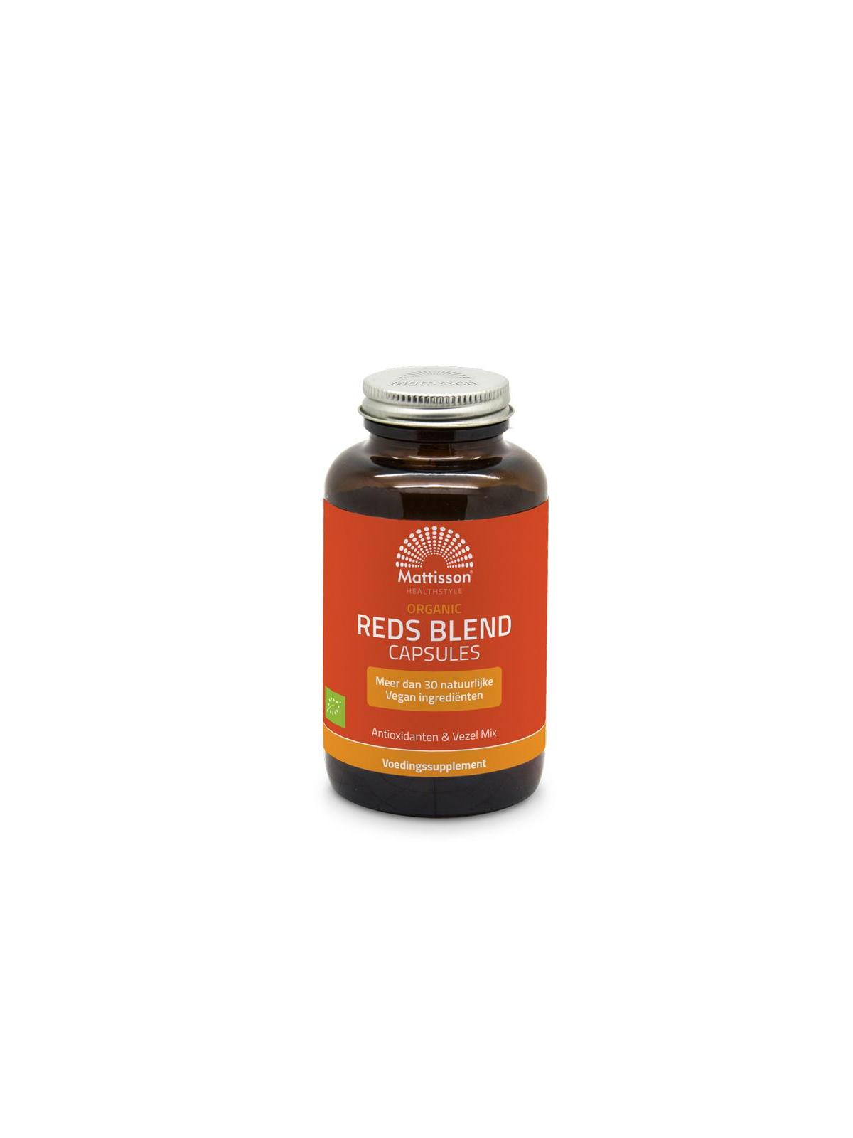 Organic reds blend capsules bio