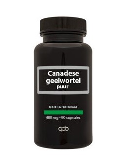 Canadese geelwortel 480mg puur