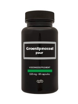 Groenlipmossel 550mg puur