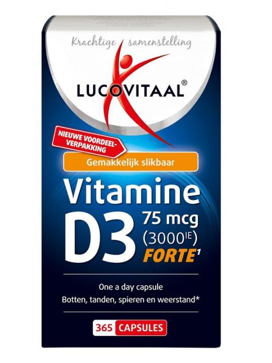 Vitamine D3 75mcg 3000IE