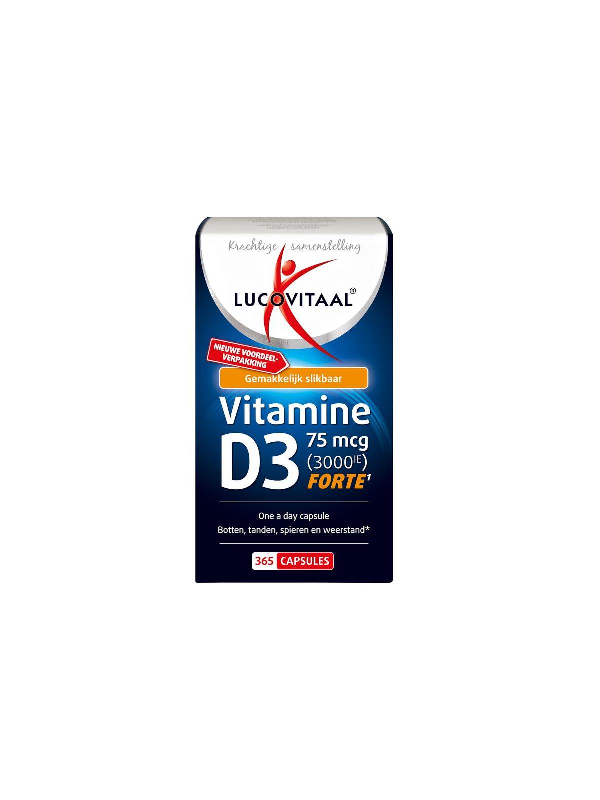 Vitamine D3 75mcg 3000IE